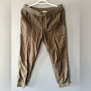 Women's Olive Jogger Pants